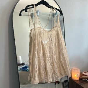 Free People Intimates Lace Tank Top